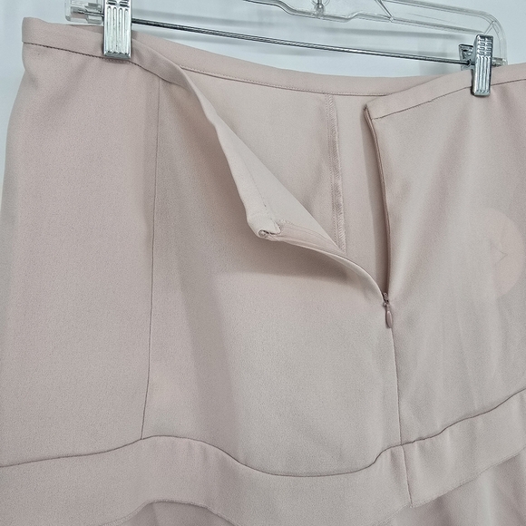 See By Chloe Jupe Mini Skirt Womens 40 Blush Luxury Office Career New - Picture 4 of 9
